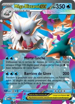 Méga-Blizzaroi-ex 036/132 Méga-Évolution