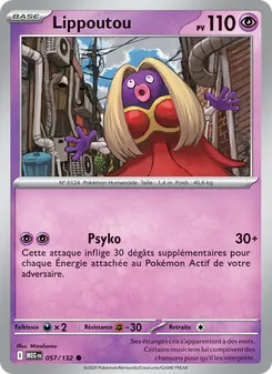 Lippoutou 057/132 Méga-Évolution