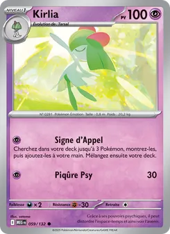 Kirlia 059/132 Méga-Évolution