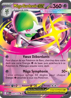 Méga-Gardevoir-ex 060/132 Méga-Évolution