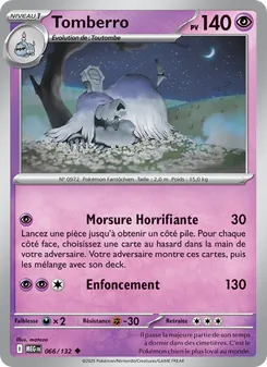 Tomberro 066/132 Méga-Évolution