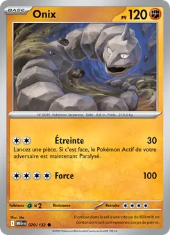 Onix 070/132 Méga-Évolution