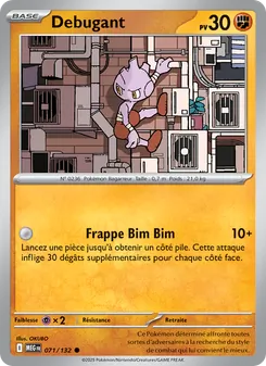 Débugant 071/132 Méga-Évolution
