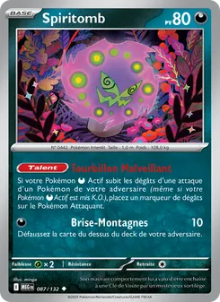 Spiritomb 087/132 Méga-Évolution