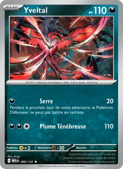 Yveltal 088/132 Méga-Évolution