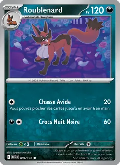 Roublenard 090/132 Méga-Évolution