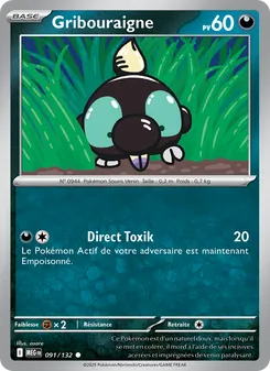 Gribouraigne 091/132 Méga-Évolution