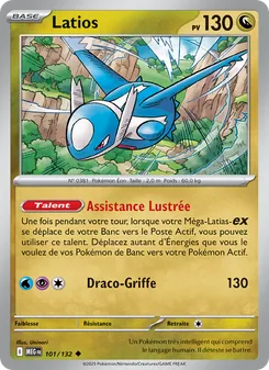 Latios 101/132 Méga-Évolution