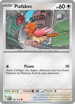 Piafabec 102/132 Méga-Évolution