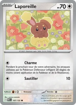 Laporeille 107/132 Méga-Évolution