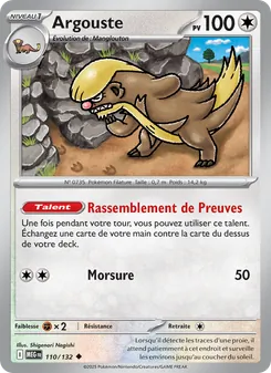 Argouste 110/132 Méga-Évolution