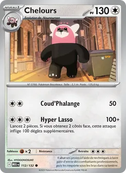 Chelours 112/132 Méga-Évolution