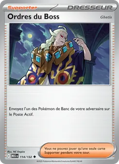 Ordres du Boss 114/132 Méga-Évolution