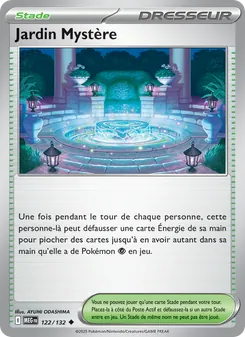 Jardin Mystère 122/132 Méga-Évolution
