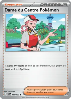 Dame du Centre Pokémon 123/132 Méga-Évolution