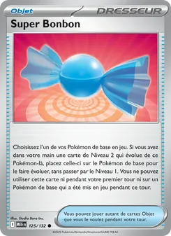 Super Bonbon 125/132 Méga-Évolution
