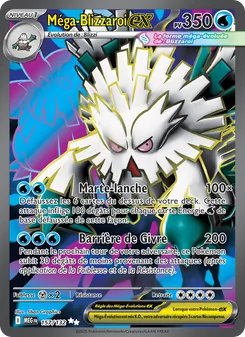 Méga-Blizzaroi-ex 157/132 Méga-Évolution