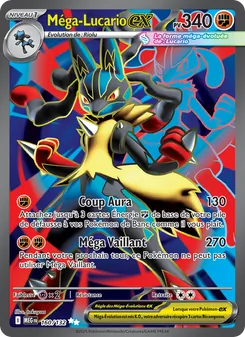 Méga-Lucario-ex 160/132 Méga-Évolution