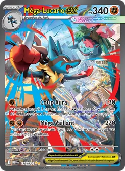 Méga-Lucario-ex 179/132 Méga-Évolution