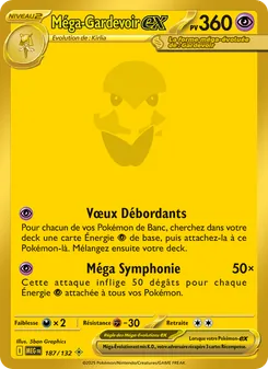 Méga-Gardevoir-ex 187/132 Méga-Évolution
