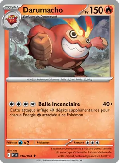 Darumacho 016/094 Flammes Fantasmagoriques