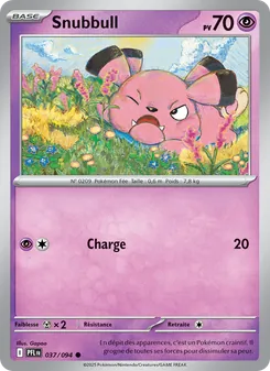 Snubbull 037/094 Flammes Fantasmagoriques