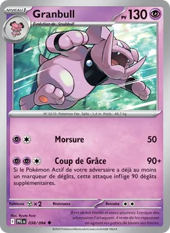 Granbull 038/094 Flammes Fantasmagoriques
