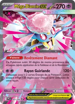 Méga-Diancie-ex 041/094 Flammes Fantasmagoriques