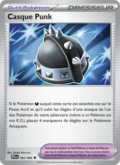 Casque Punk 092/094 Flammes Fantasmagoriques