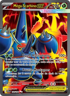 Méga-Scarhino-ex 108/094 Flammes Fantasmagoriques