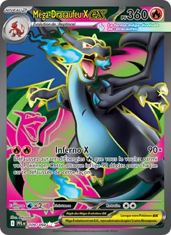 Méga-Dracaufeu X-ex 109/094 Flammes Fantasmagoriques