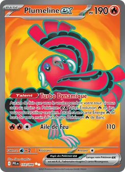 Plumeline-ex 110/094 Flammes Fantasmagoriques
