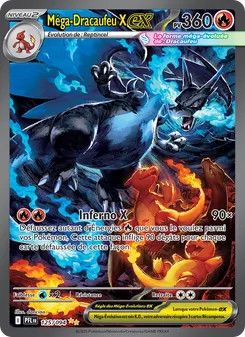 Méga-Dracaufeu X-ex 125/094 Flammes Fantasmagoriques