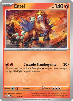 Entei 025/217 Héros Transcendants