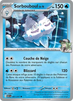Sorbouboul de N 051/217 Héros Transcendants