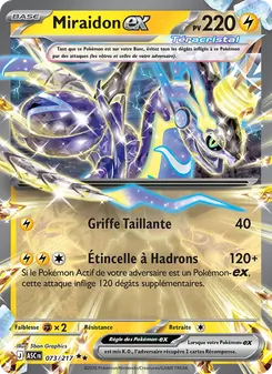 Miraidon-ex 073/217 Héros Transcendants