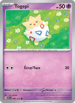 Togepi 080/217 Héros Transcendants
