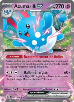 Azumarill-ex 084/217 Héros Transcendants