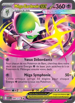 Méga-Gardevoir-ex 089/217 Héros Transcendants