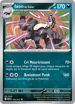 Ixon de Galar 132/217 Héros Transcendants