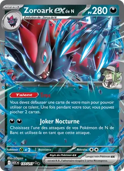 Zoroark-ex de N 137/217 Héros Transcendants