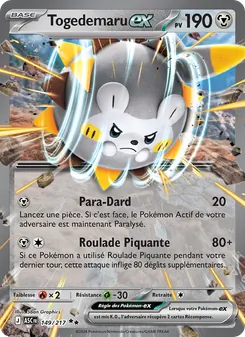 Togedemaru-ex 149/217 Héros Transcendants