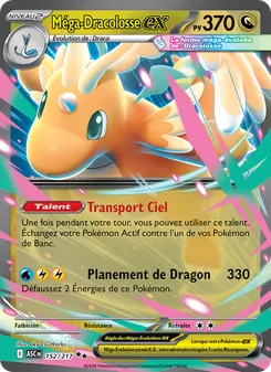 Méga-Dracolosse-ex 152/217 Héros Transcendants