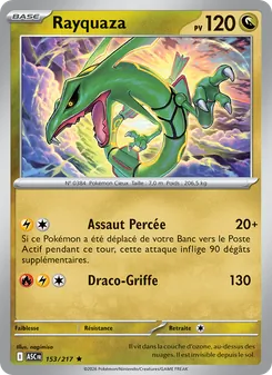 Rayquaza 153/217 Héros Transcendants