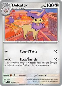 Delcatty 166/217 Héros Transcendants