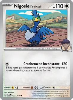 Nigosier de Nabil 177/217 Héros Transcendants