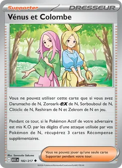 Vénus et Colombe 182/217 Héros Transcendants