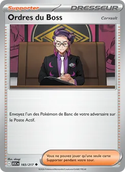 Ordres du Boss 183/217 Héros Transcendants
