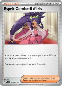 Esprit Combatif d'Iris 190/217 Héros Transcendants