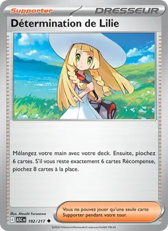 Détermination de Lilie 192/217 Héros Transcendants